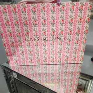 Love shack fancy shopping bag